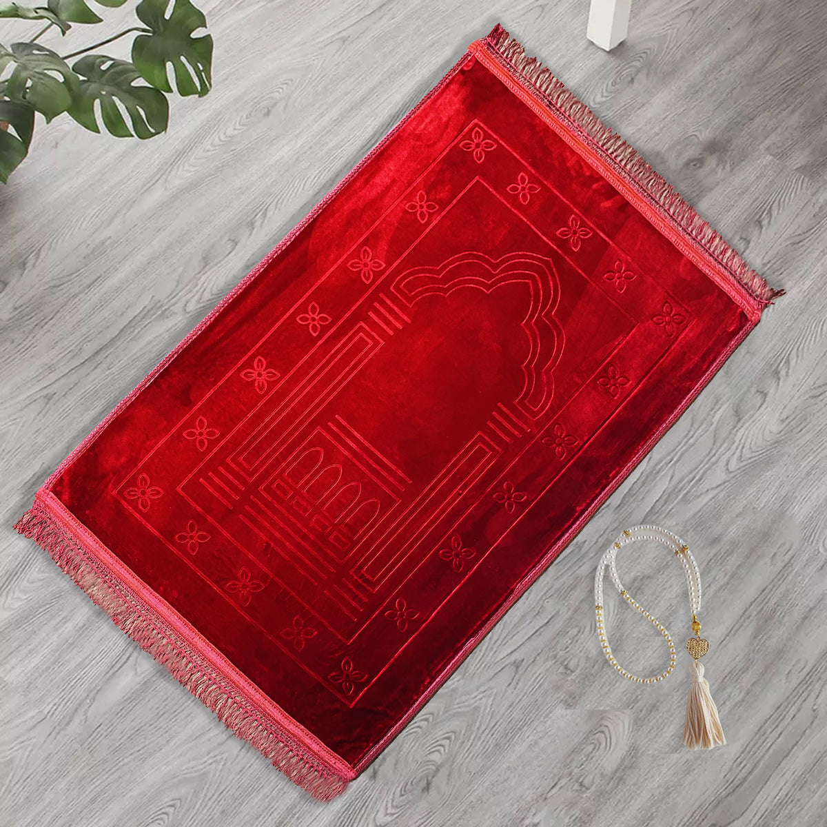 Premium Velvet Prayer Mat Salaam