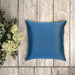 Silk Cushion Cover - Blue - Pack Of Two