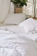 white dyed solid bed sheet set bed sheet set.