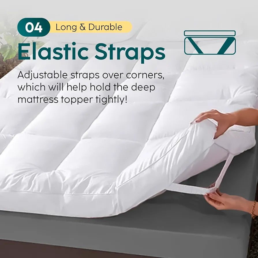 mattress topper white