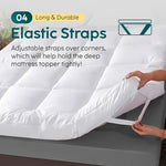 mattress topper white