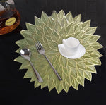 6 piece table matt radiance dining table mat set.