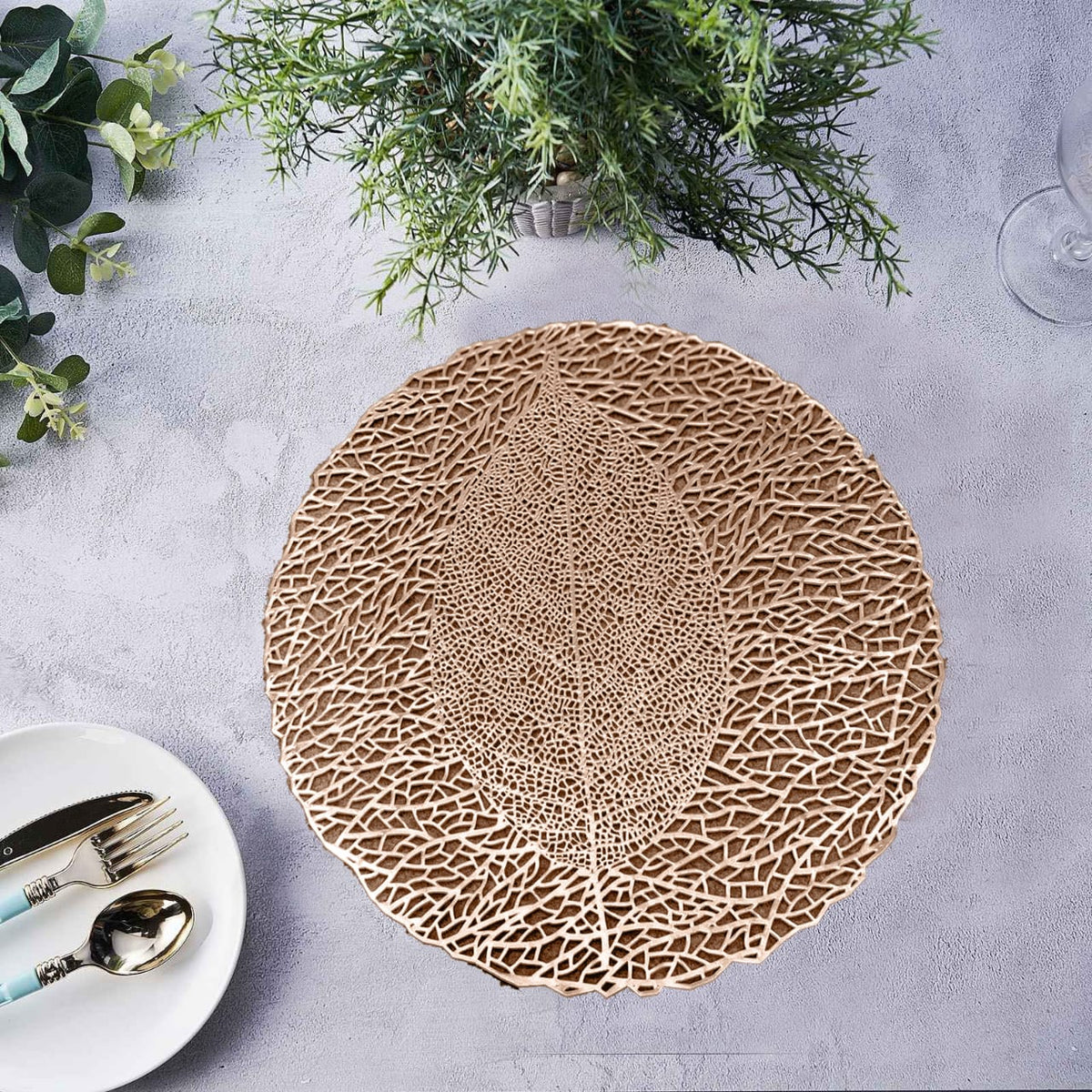 6 piece table matt retreat dining table mat set.