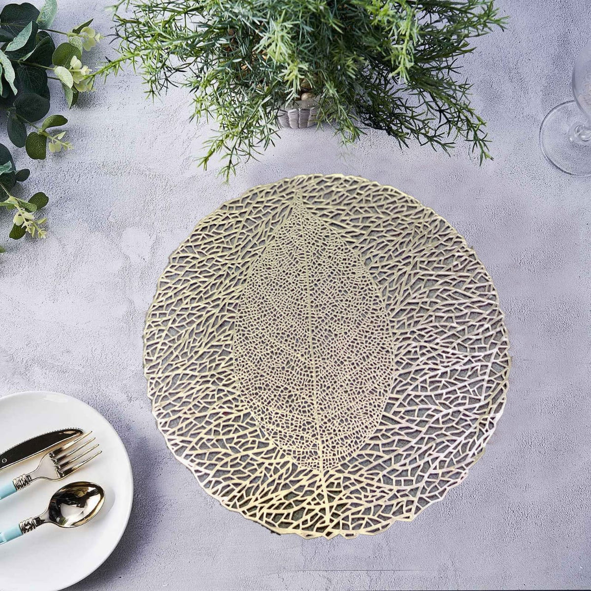 6 piece table matt retreat dining table mat set.