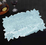 6 piece table matt vine dining table mat set.