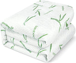 bamboo double bed water proof mattress protector mattress protector.