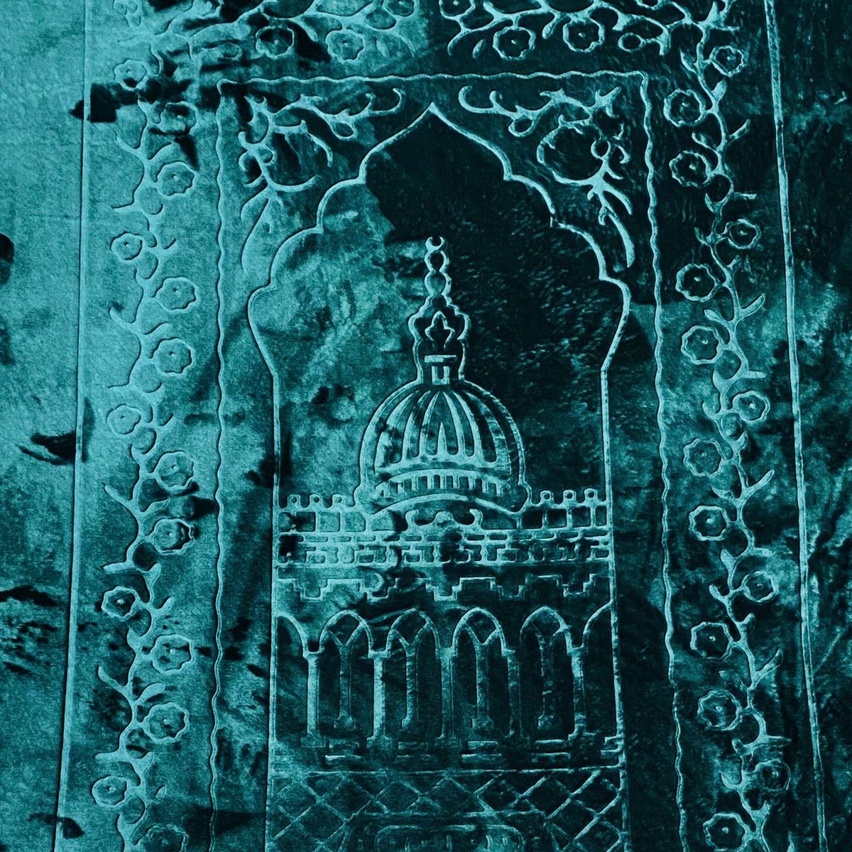 premium velvet prayer mat tahajjud