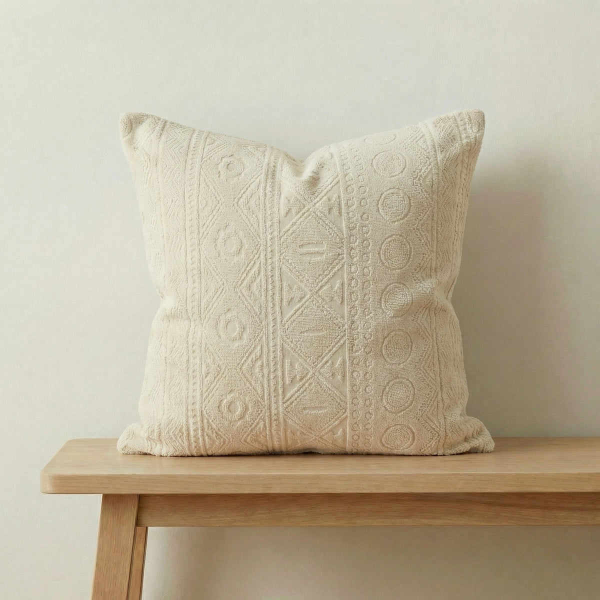 Bohemian Cushion Cover Beige