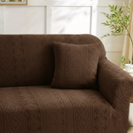 Bohemian Sofa Cover Brown