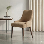 Terry Turkish Chair Cover -Camel Brown