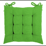 chair pad with strap green chair pad with a strap.