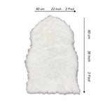 diamond shape furry rug