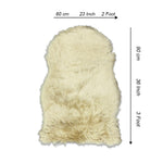 diamond shape furry rug yellow