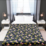 fleece blanket fern blanket.