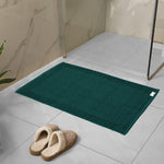 greek bath mat green