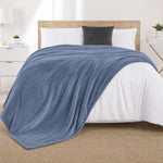 Ice Grey Heavy Plush Blanket