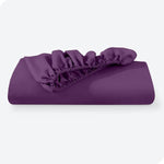 Jersey FItted Sheet - Dark Purple