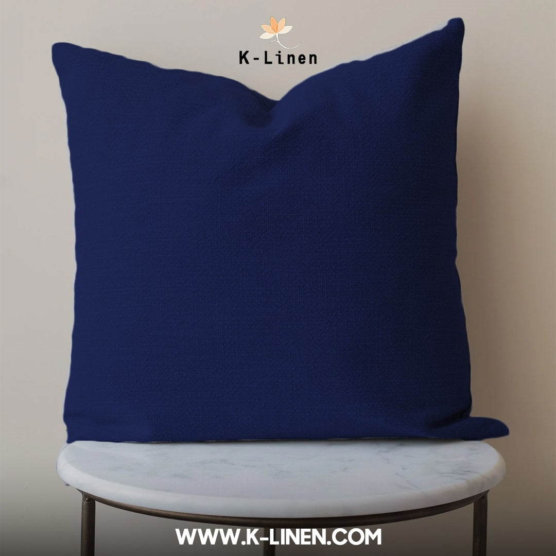 jersey cushion cover blue cushion cover.