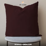 jersey cushion cover brown cushion cover.