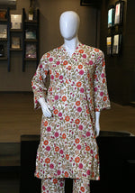 2 piece printed lawn suit amber suit.