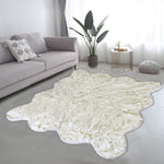 luxe rug yellow white