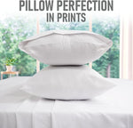 Microfiber White Dyed Solid Bed Sheet Set