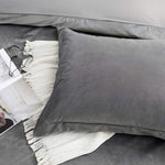 velvet pillow cover greypillow cover.