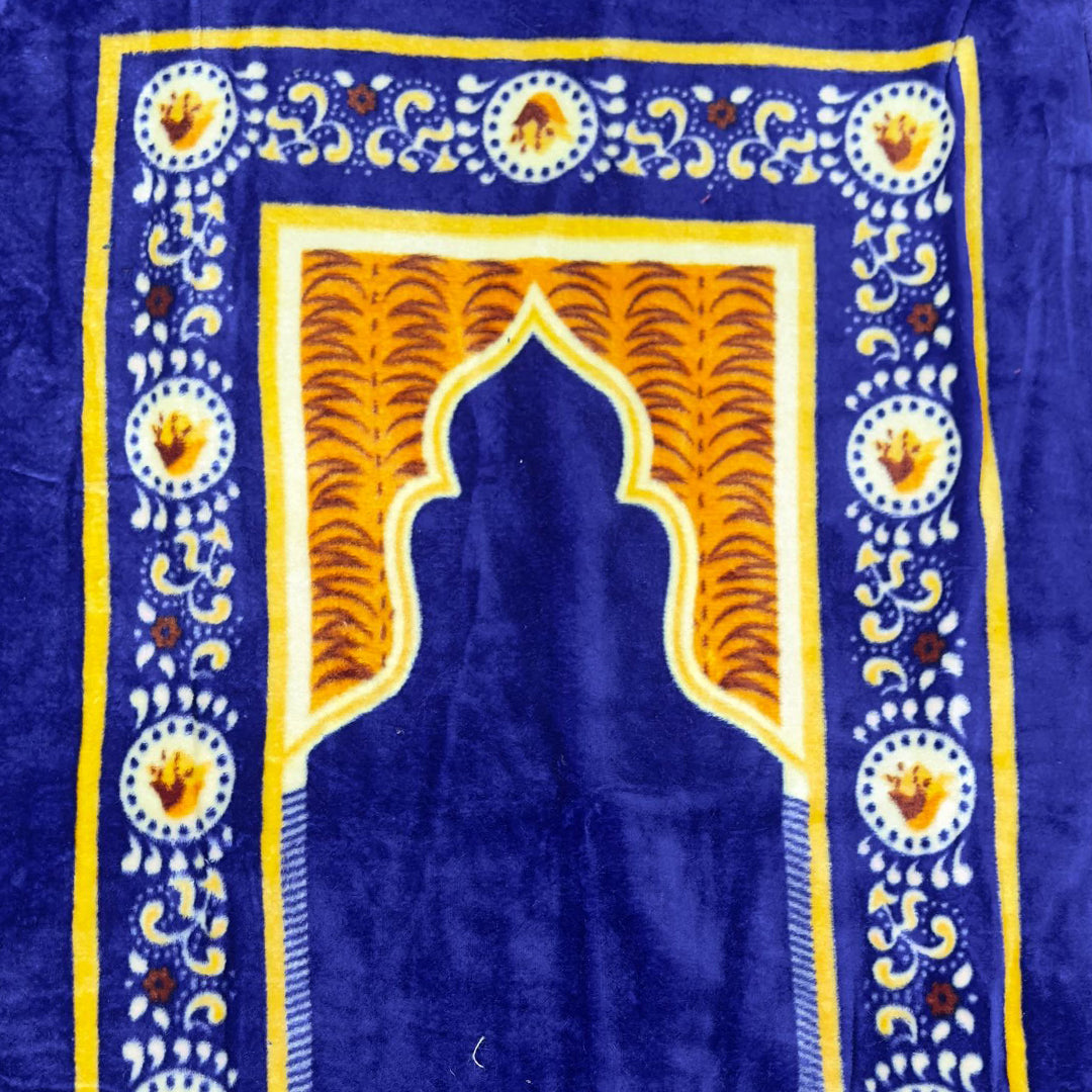 premium velvet prayer mat ikhlas