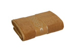 premium bath set camel brown bath set.
