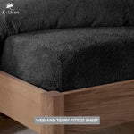Premium Terry Sheet Black