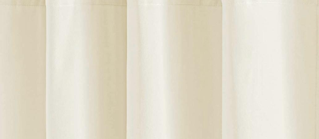 premium velvet curtain off white
