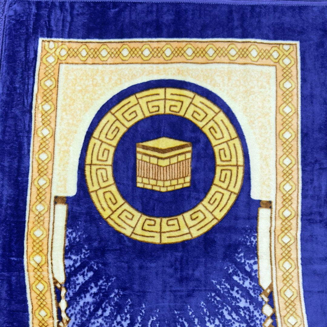 Premium Velvet Prayer Mat Tawaf