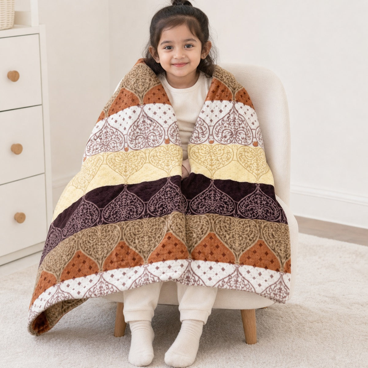 Printed Kids Blanket HugBug