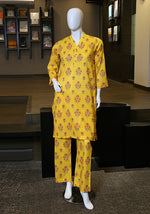 2 piece printed lawn suit sunbeam suit.