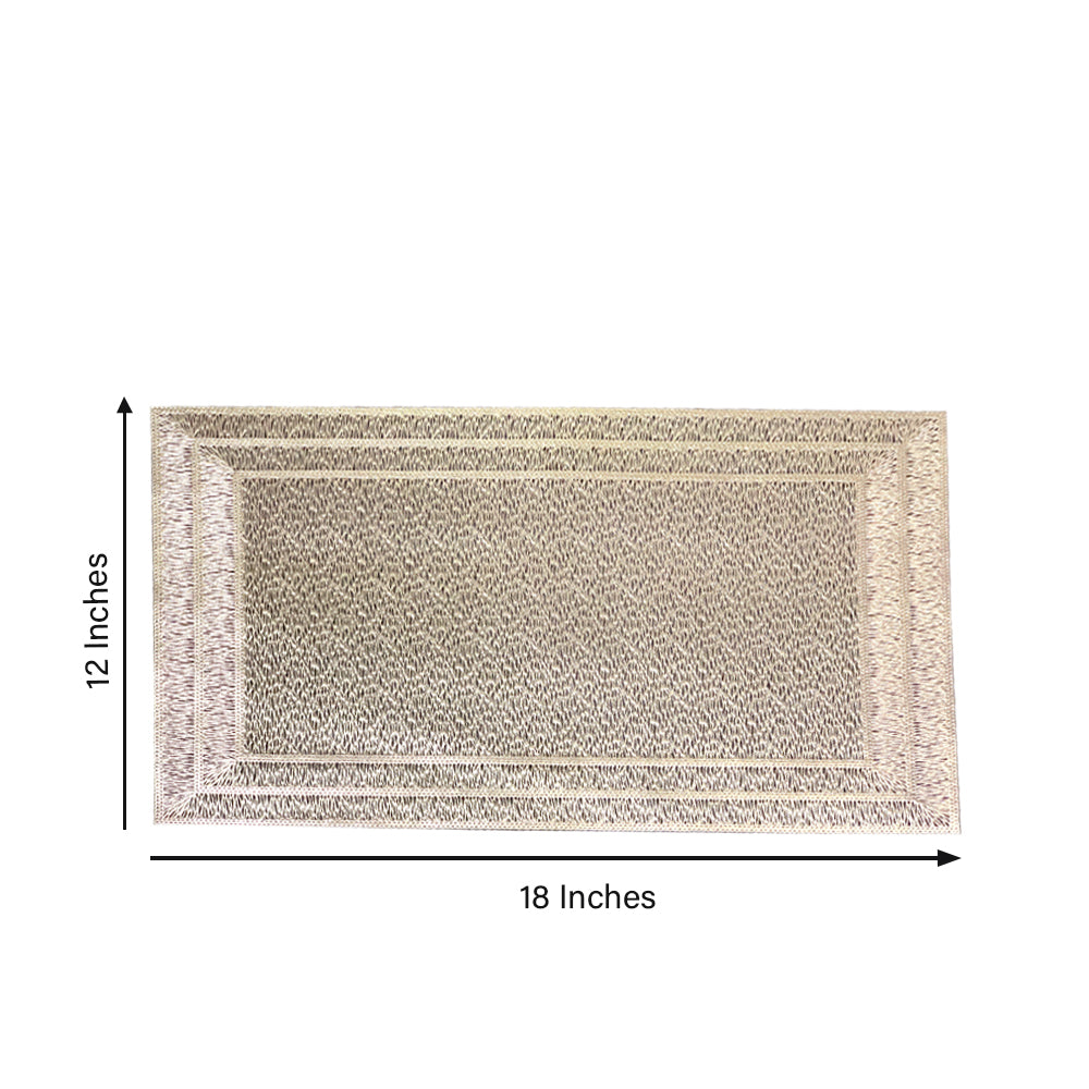 Riviera Border Table Matt - Pack of 6 Pcs