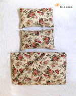 rosette bed sheet bed sheet.