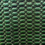 velvet heavy embroidered bed spread 4pcs green