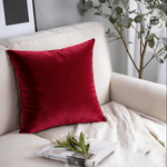 Velvet Premium Cushion Cover Maroon