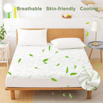 bamboo double bed water proof mattress protector mattress protector.