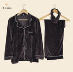 women velvet suite suit.