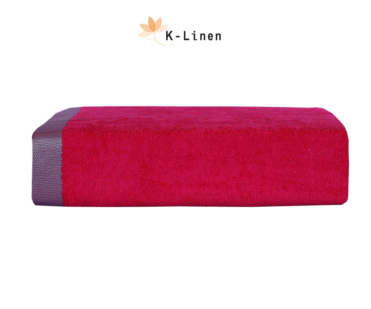 soft velour bath sheet