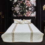 quilted bedspread set softique