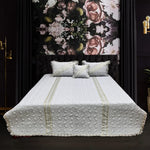 quilted bedspread set silkara