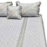 quilted bedspread set silkara