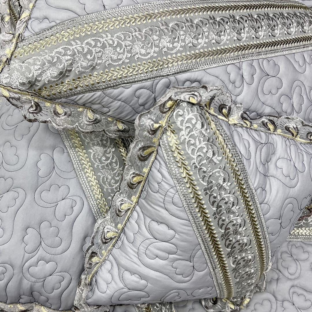 quilted bedspread set silkara