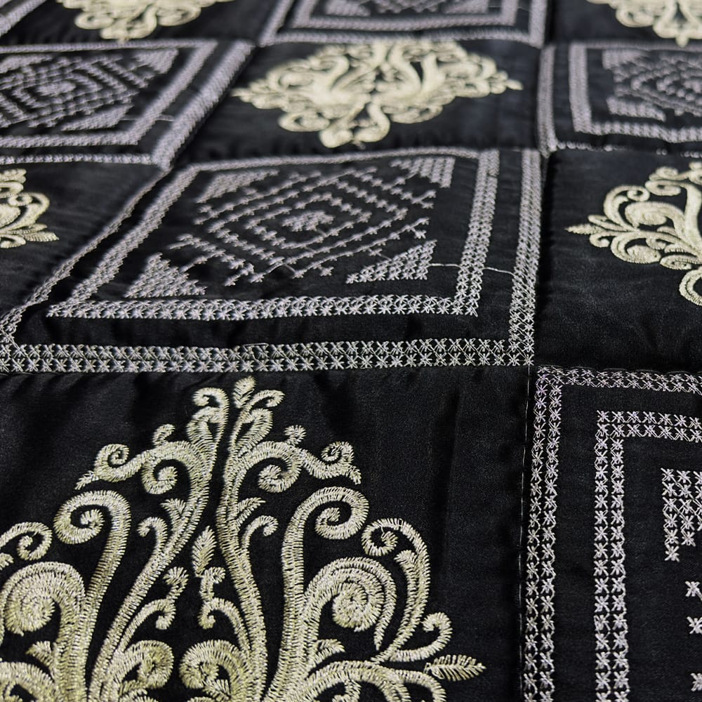 bridal bedsheet set black bed sheet set.