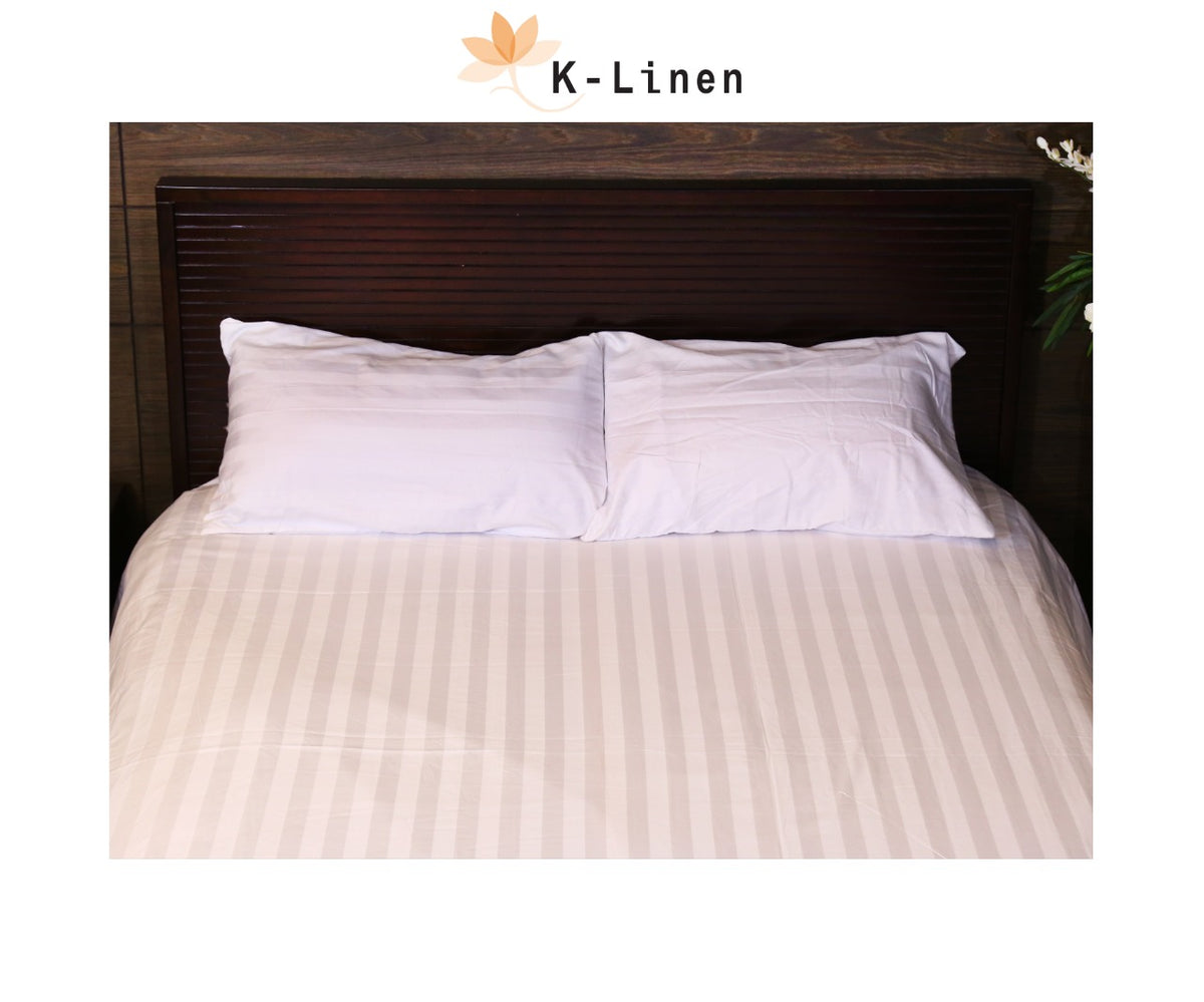 white satin stripe bed sheet set bed sheet set.