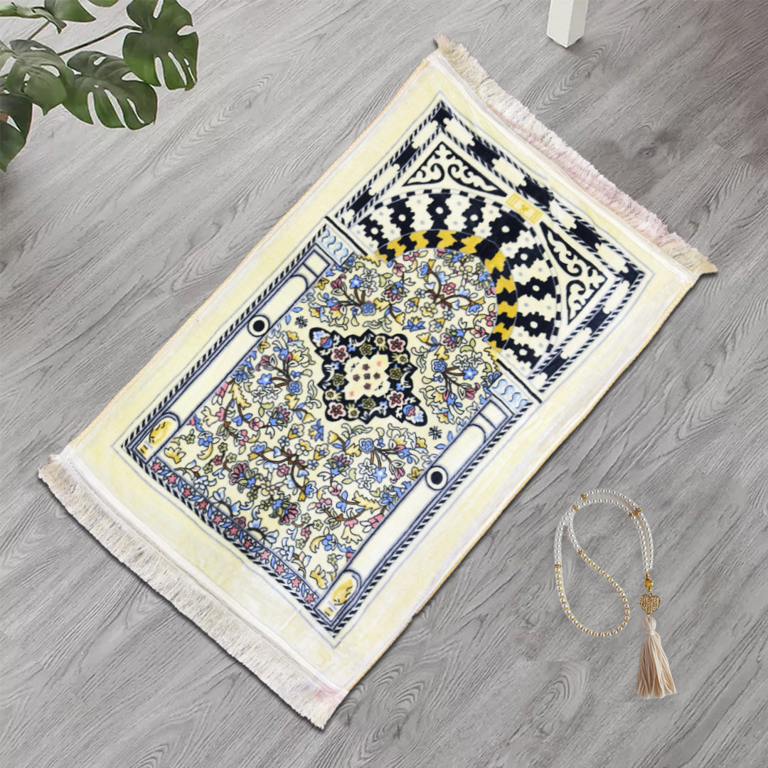 premium velvet prayer mat huda