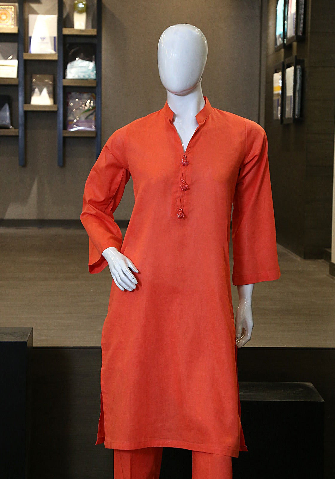 sublime ready to wear 2 pcs orange