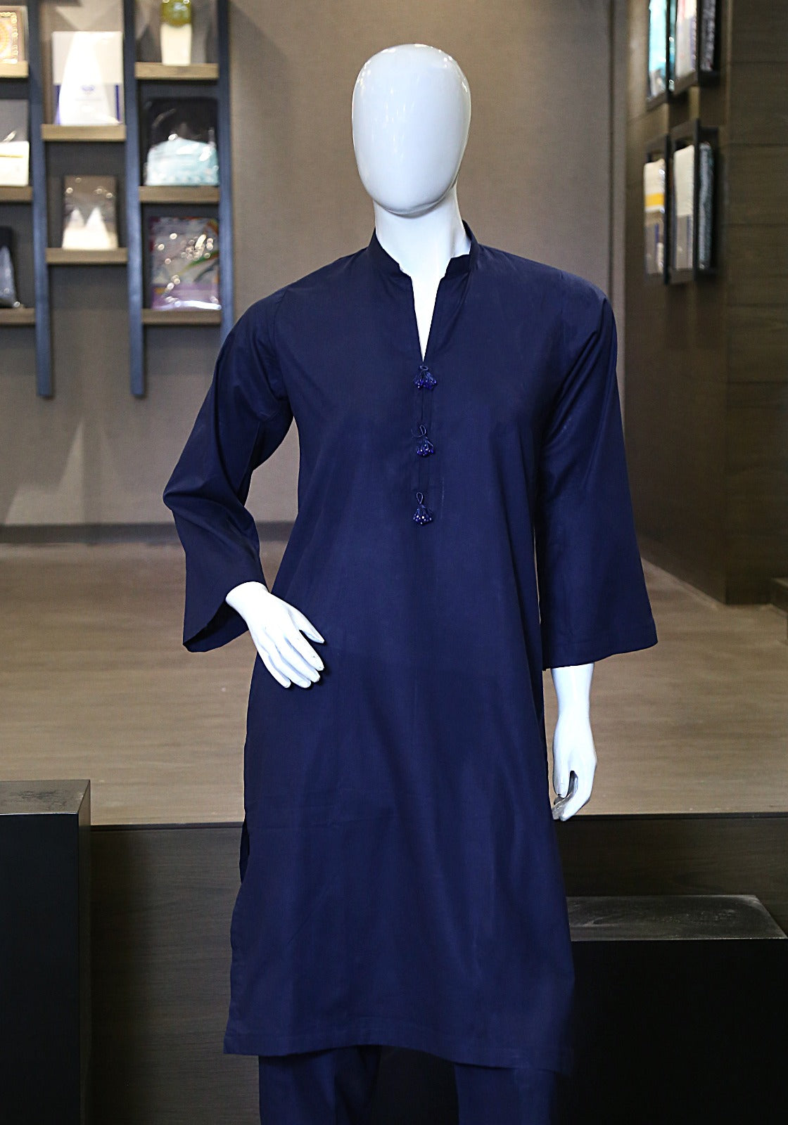 sublime ready to wear 2 pcs navy blue